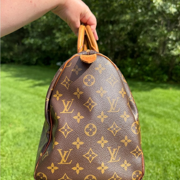 Louis Vuitton Brown Speedy 35 - Picture 4 of 13